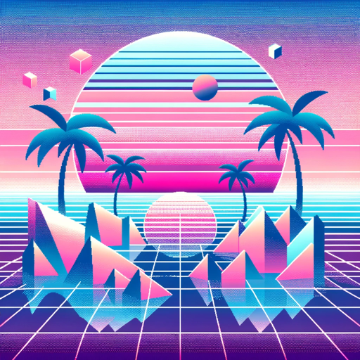 logo of Vaporwave Creator on the GPT Store