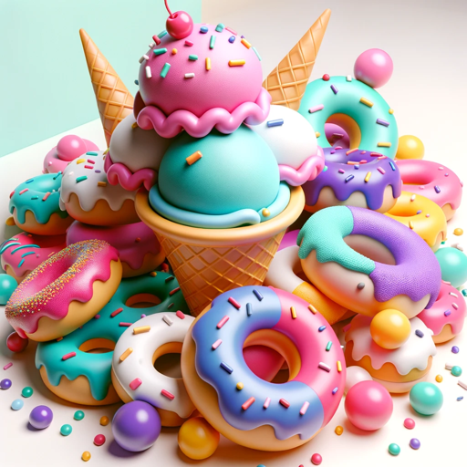 logo of π§ 3D_Dolly_Doughnuts π© on the GPT Store
