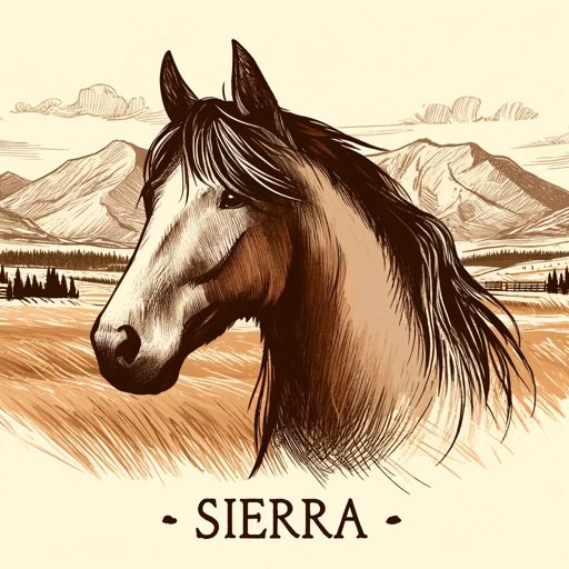 logo of Kinetic Avatar: Sierra, the Okanogan Valley horse on the GPT Store