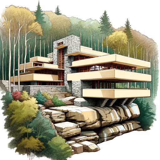 logo of Frank Lloyd Wright on the GPT Store