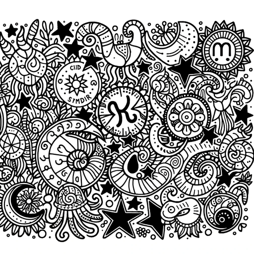 logo of Zodiac Adult Coloring Pages on the GPT Store