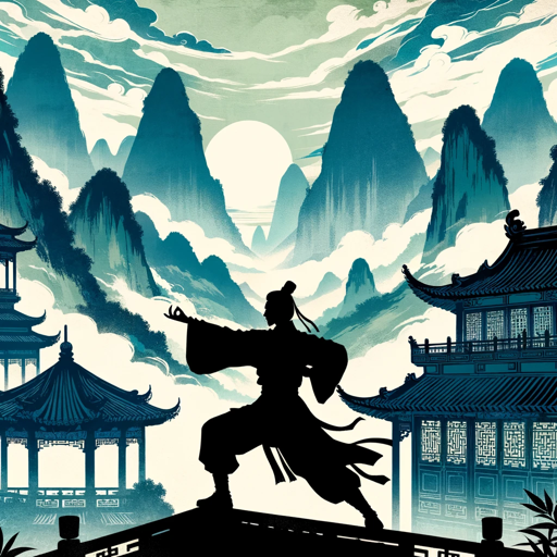 logo of 金庸武俠小說創作宗師 (Wuxia Story) on the GPT Store