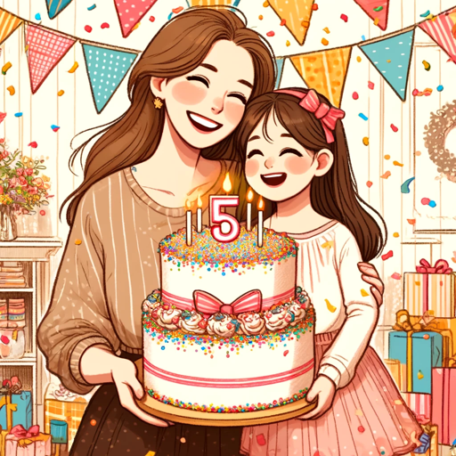 logo of Happier Birthday Cake Maker 2 on the GPT Store