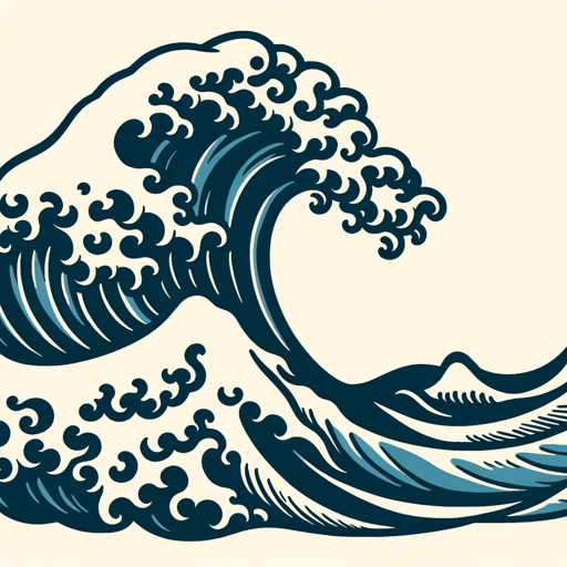 logo of Hokusai Art Creator on the GPT Store