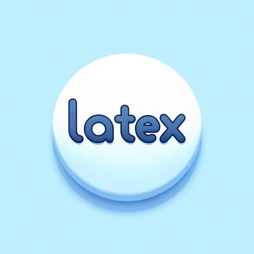 logo of LaTeX 翻译成中文 on the GPT Store