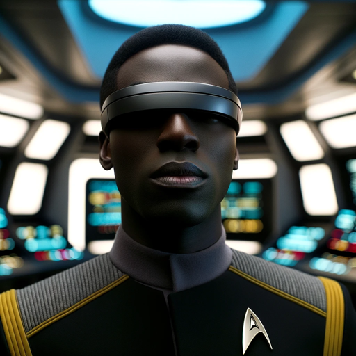 logo of Lt. Cmdr. LaForge on the GPT Store