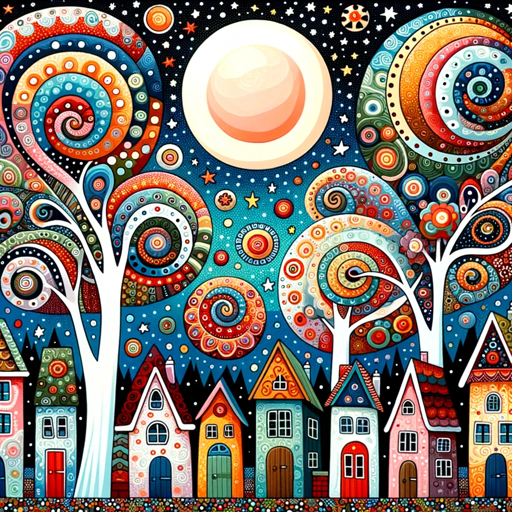 Colorful Village on the GPT Store
