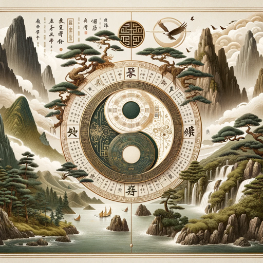logo of 八字，六爻，周易，紫薇斗数，诸葛测字 on the GPT Store