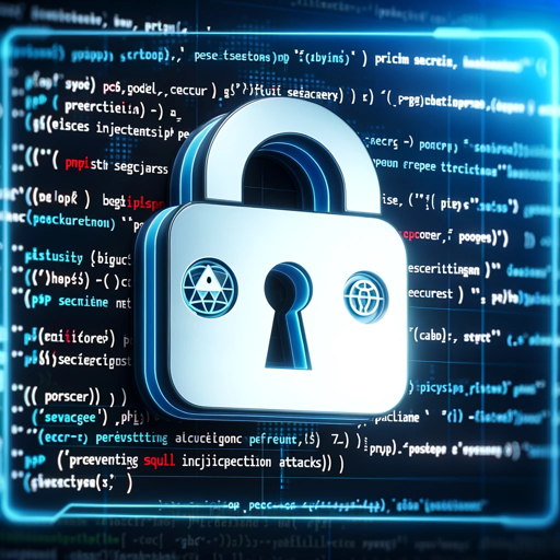 logo of ๐ก๏ธ SQL Injection-proof PHP Development on the GPT Store