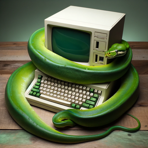 logo of Jake the Snake on the GPT Store