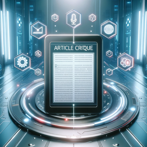logo of Article Critiquer on the GPT Store