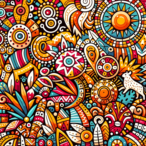 logo of Vibrant & Colorful Tinga Tinga Artist on the GPT Store