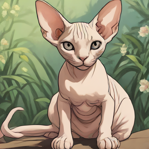 logo of Sphynx cat on the GPT Store