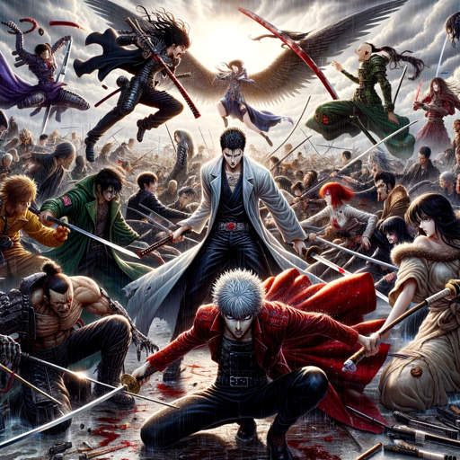 logo of Manga Battle Royale on the GPT Store