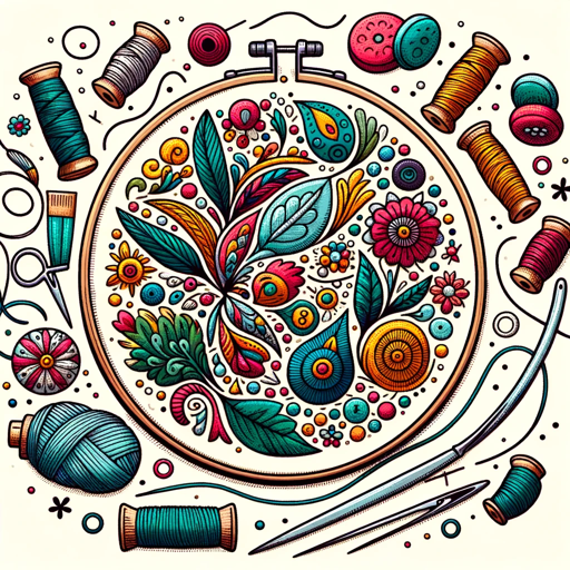 logo of Embroidery Wizard on the GPT Store