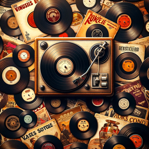 logo of Vintage Vinyl Collector AI on the GPT Store