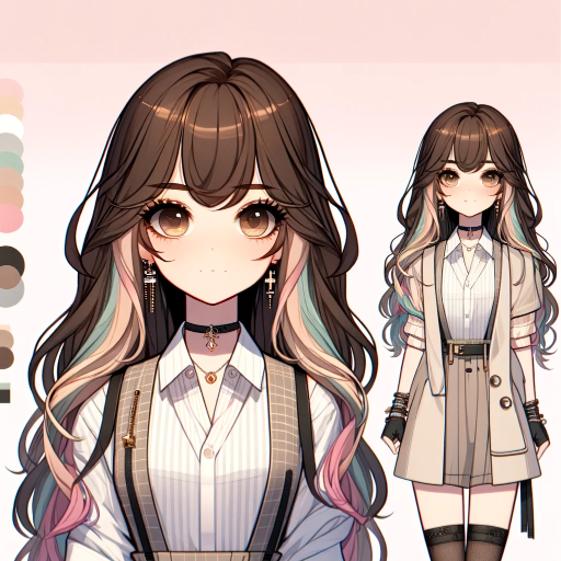 logo of VTuberキャラクターデザインメーカー ver.2 - VTuber Designer Pro on the GPT Store
