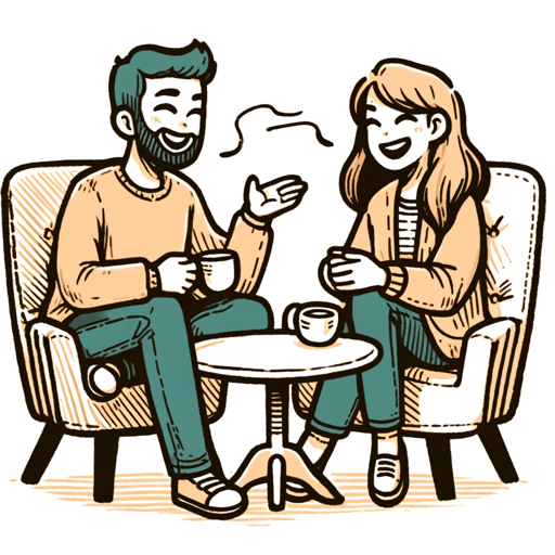 logo of 茶飲み友達（chat buddy） on the GPT Store