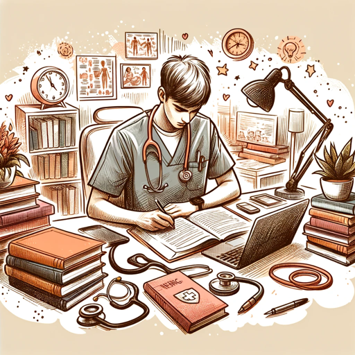 logo of Nursing Student Navigator on the GPT Store