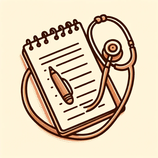 logo of Simple Medical Scribe on the GPT Store