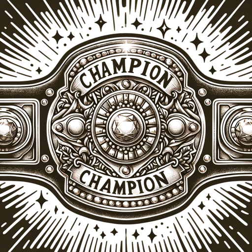 logo of Glorious Champion Belt Creator on the GPT Store