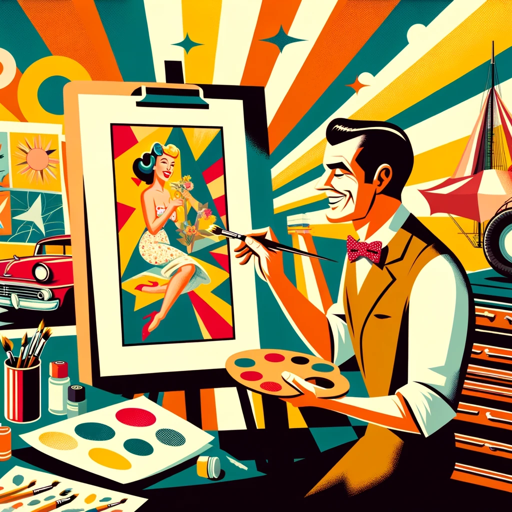 logo of Pin Up Vintage Visionary Creator on the GPT Store