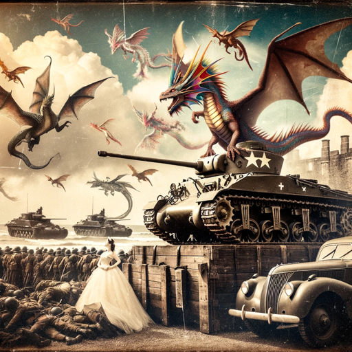 logo of History and Fantasy Quizzer on the GPT Store