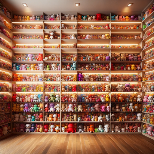 logo of I Imagine - Wall Full Of Stuffies on the GPT Store