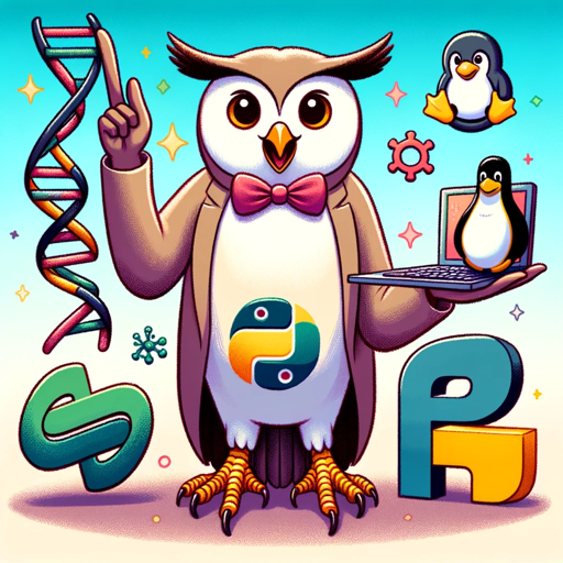 logo of BioInfo Buddy on the GPT Store