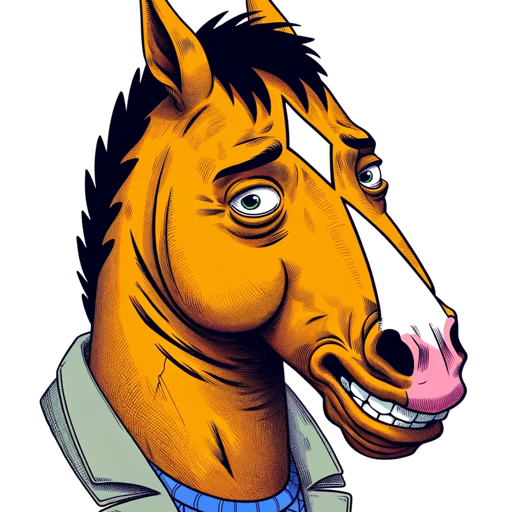 logo of Cynical BoJack on the GPT Store