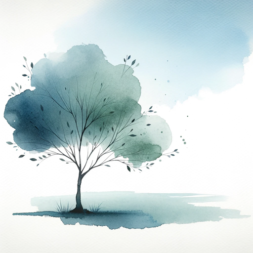 logo of Watercolor Illustrator GPT on the GPT Store