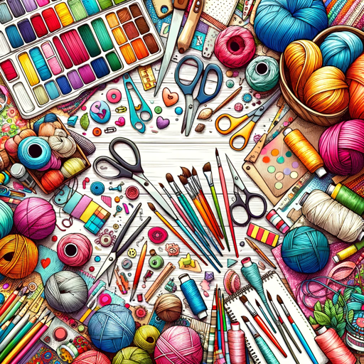 logo of 🎨✂️ DIY Craft Workshop Assistant 🖌️🧵 on the GPT Store