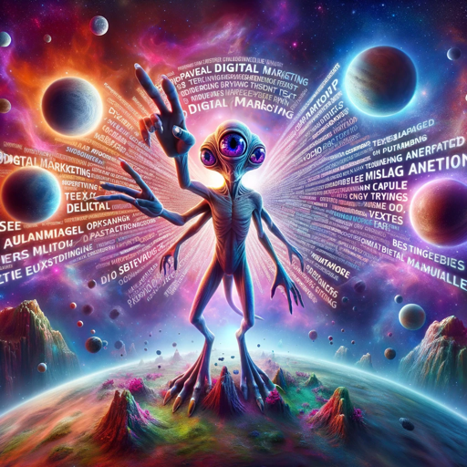 logo of Digital Marketing Alien on the GPT Store