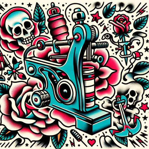 logo of Old School Ink Master on the GPT Store