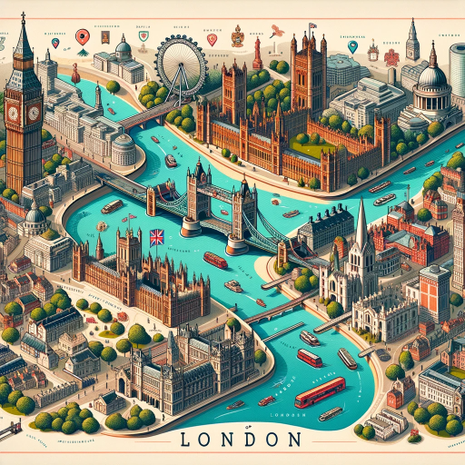 logo of GPTrip to London on the GPT Store