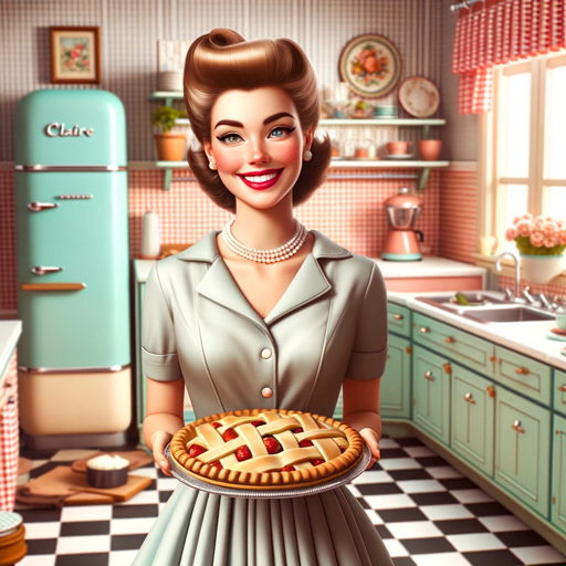 logo of 1950s Housewife Simulator on the GPT Store