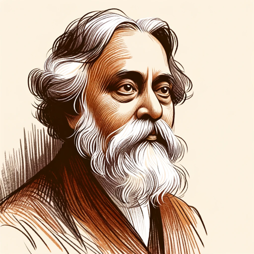 logo of Rabindranath Tagore on the GPT Store