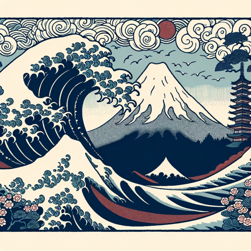 logo of Hokusai 葛飾北斎 on the GPT Store