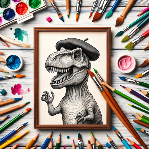 logo of ๐จ Tommy - The Trompe-lโoeil T-Rex ๐ฆ on the GPT Store