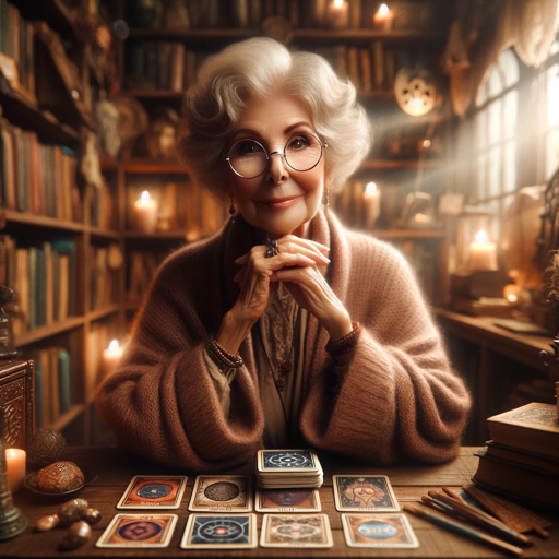 logo of The Riddle Lady on the GPT Store