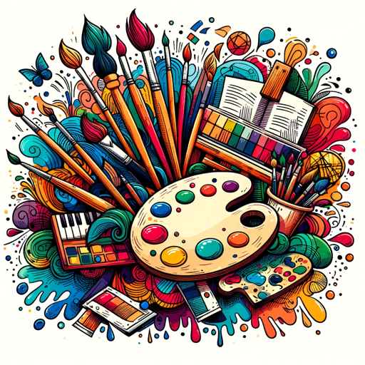 logo of AdamsArt 50 Art Styles on the GPT Store
