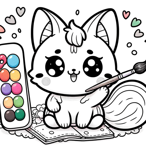 logo of Color me Kawaii on the GPT Store