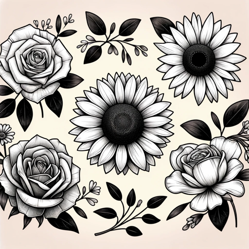 logo of Flower Coloring Book Creator on the GPT Store