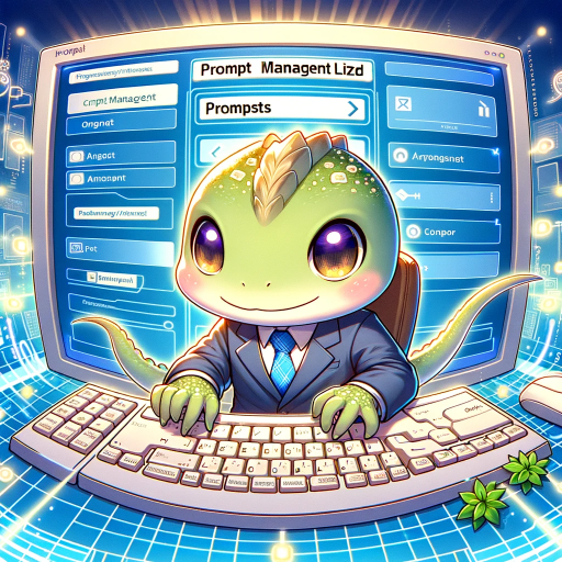 logo of Prompt Management Lizard on the GPT Store