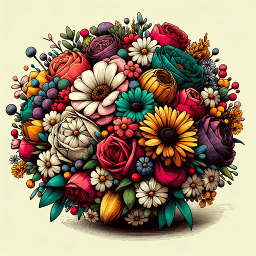 logo of Bouquet Creator for the Hackathon Judges on the GPT Store