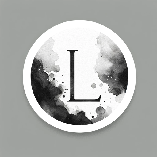 logo of LINEスタンプモノクロメーカー"LINE Stamp Monochrome Maker" on the GPT Store