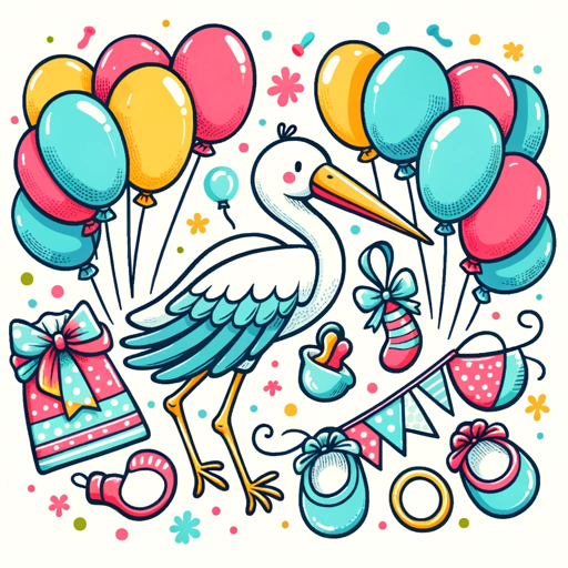 logo of Baby Shower Buddy on the GPT Store