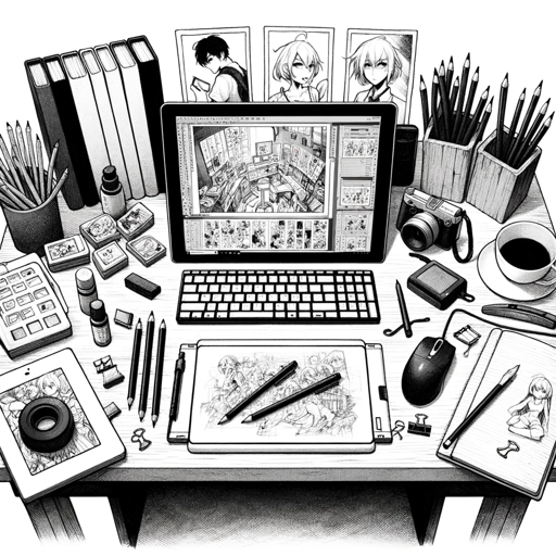 logo of Consistent Character Manga Creator on the GPT Store