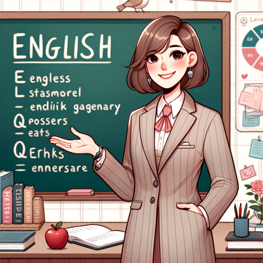 logo of Teacher Jenny, AI DET and English TUTOR on the GPT Store