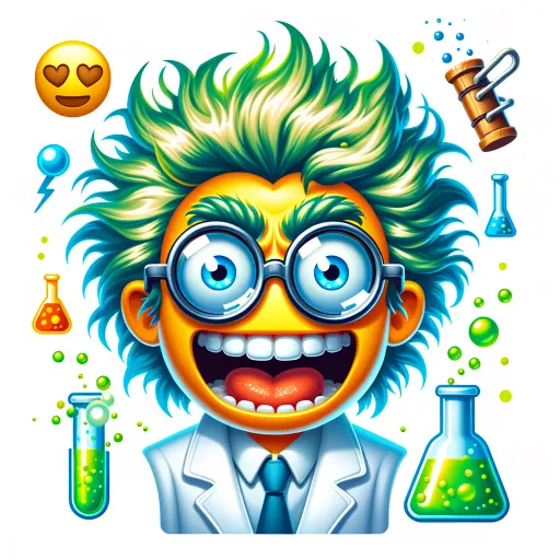logo of Dr. Emojistein on the GPT Store